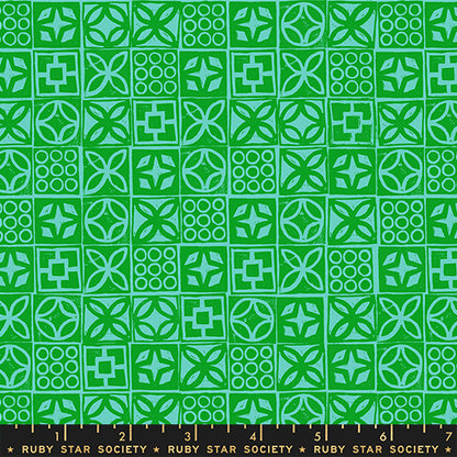 Poolside Too – Architectural Blocks – Verdant – Ruby Star Society (RS5201 15)