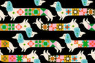 Quilty Dog in Soft Black quilting cotton by Ruby Star Society — a very good dog who has clearly been helping with the quilting on Ruby Star's signature soft black
