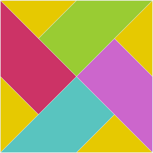 Patchwork Stamp – Twin Sister Stamp Set