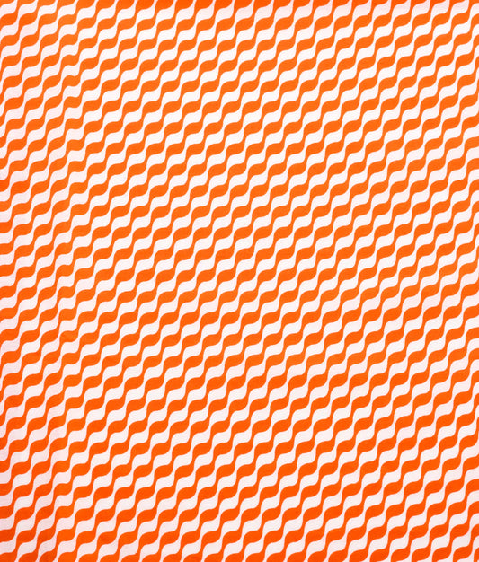 Petit Pan Kifkif Cotton Coupon, Orange (50 x 70cm)