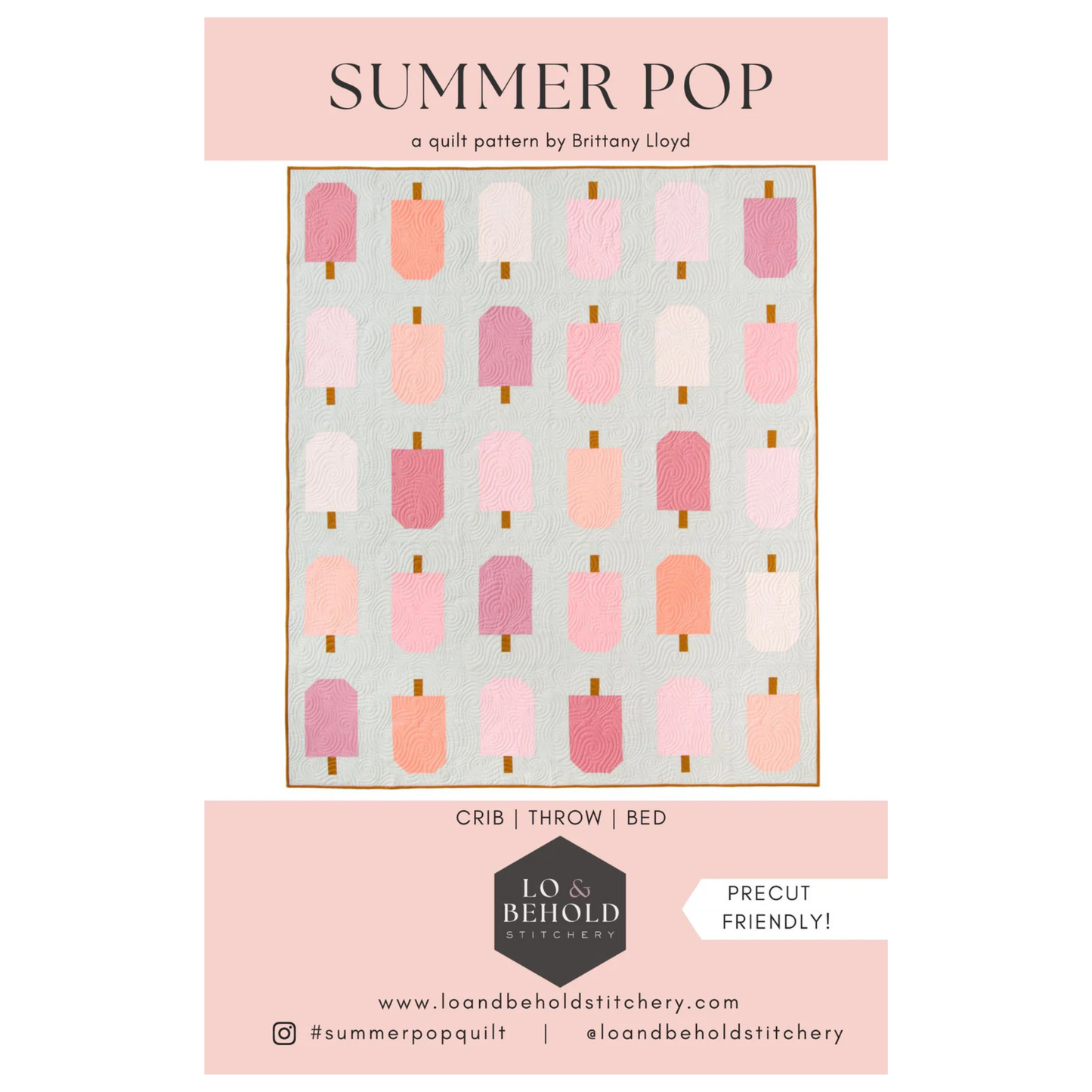 Summer Pop Quilt Kit – Lo & Behold Stitchery