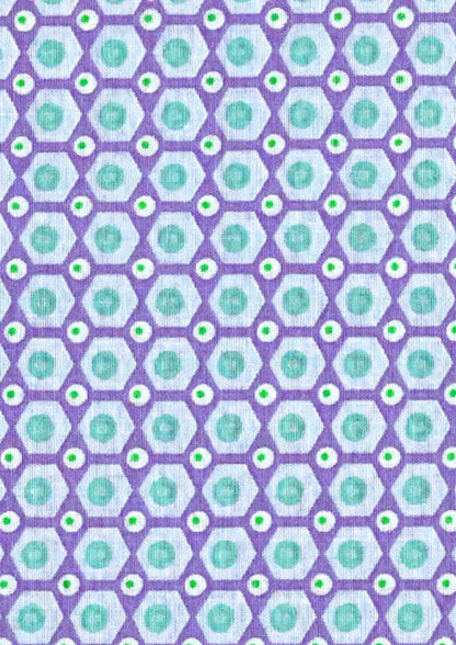 Petit Pan Mikko Cotton Coupon, Lilac (50 x 70cm)
