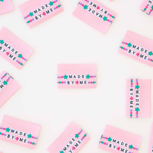 Made by Me Friendship Bracelet -Sew-In Labels by Sarah Hearts (6pk)