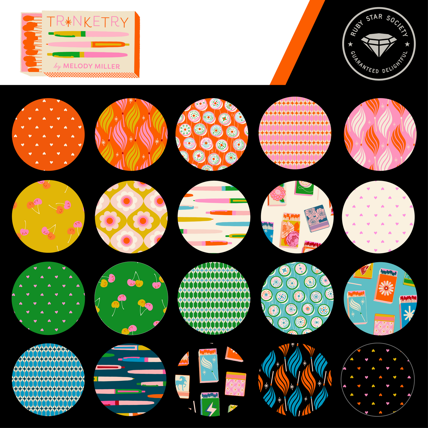 Trinketry Fat Quarter Bundle – Ruby Star Society