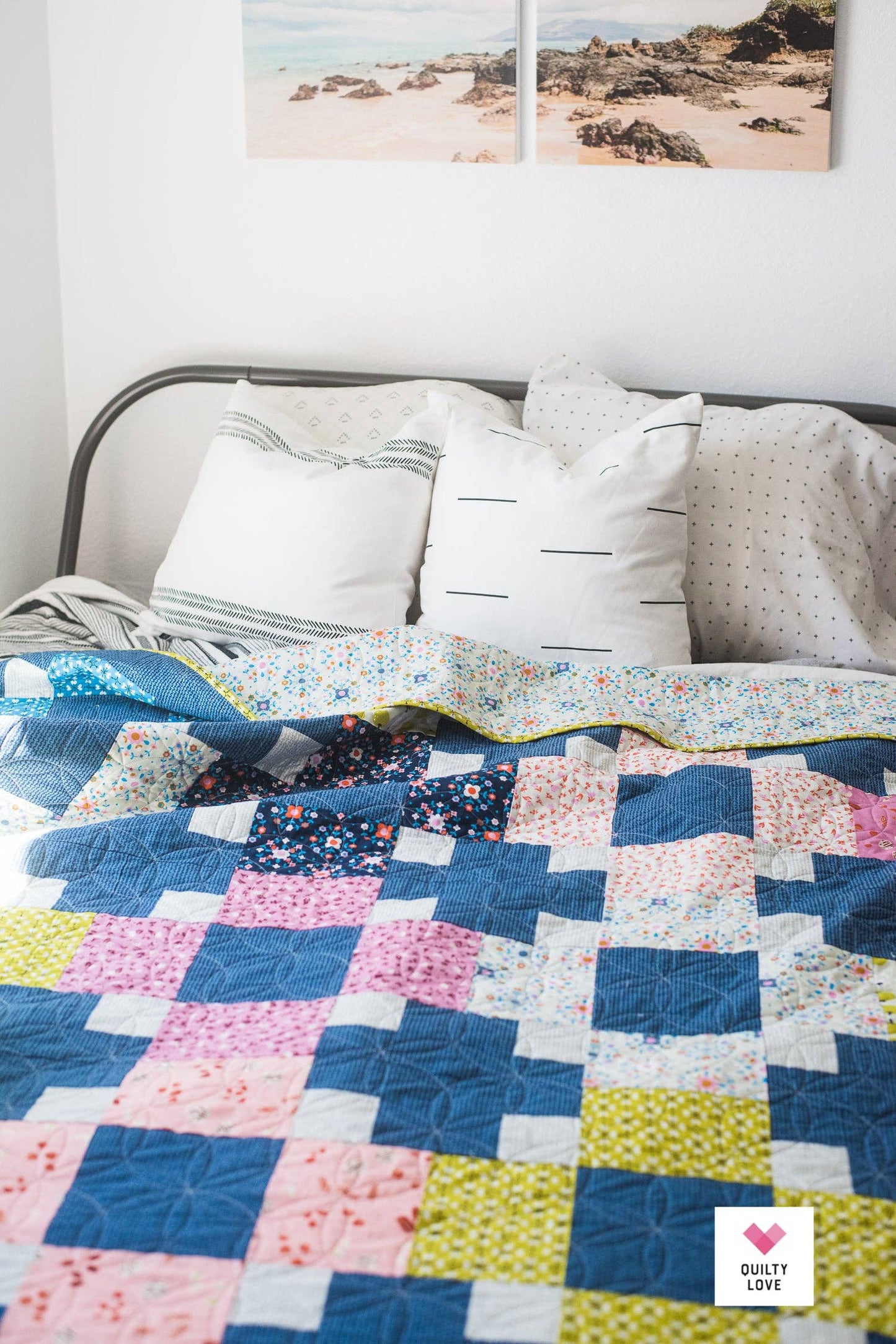 Hopscotch II Quilt Pattern – by Emily Dennis of Quilty Love
