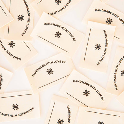 Handmade with Love - Sew-In Labels by Sarah Hearts (4pk)