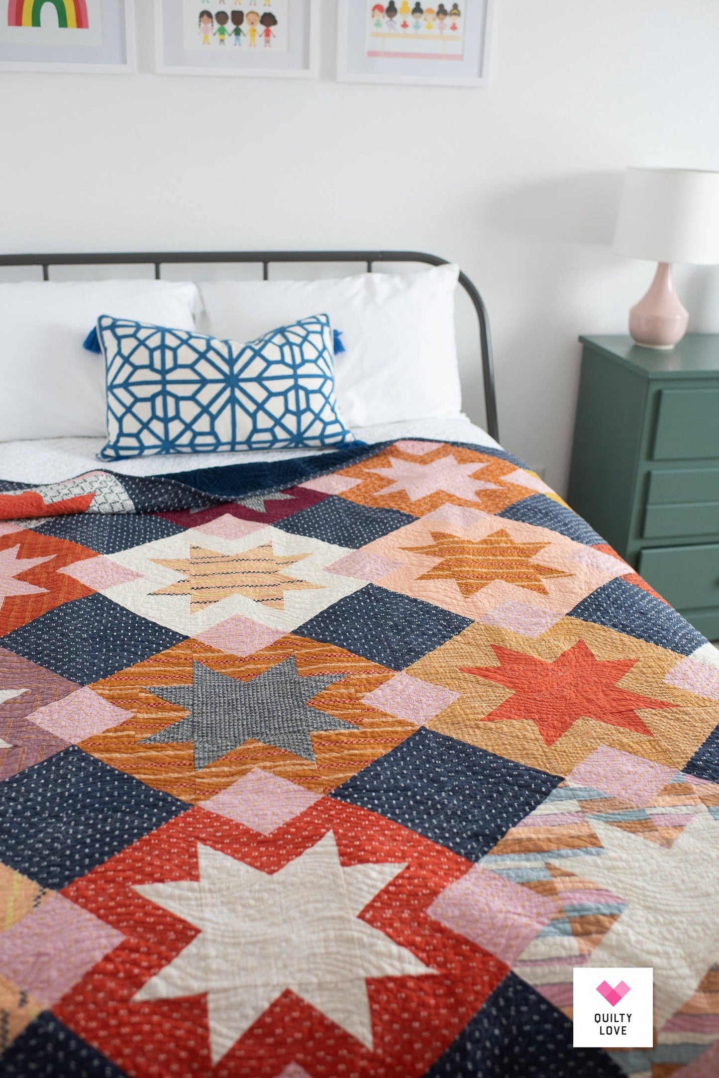 North Star Quilt Pattern – by Emily Dennis of Quilty Love
