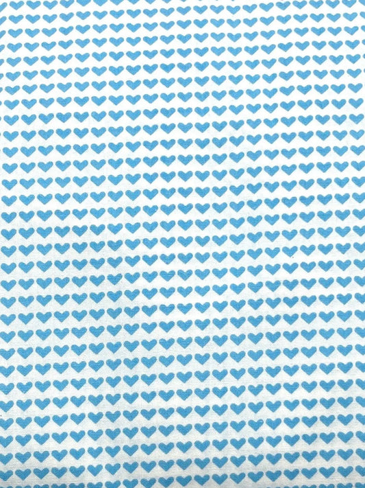 Petit Pan Love is All Cotton Coupon, Sky Blue (50 x 70cm)