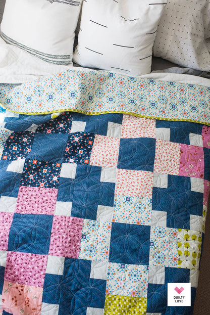 Hopscotch II Quilt Pattern – by Emily Dennis of Quilty Love