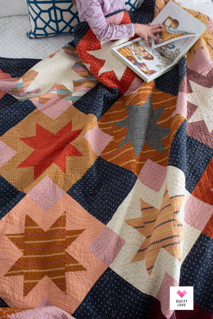 North Star Quilt Pattern – by Emily Dennis of Quilty Love