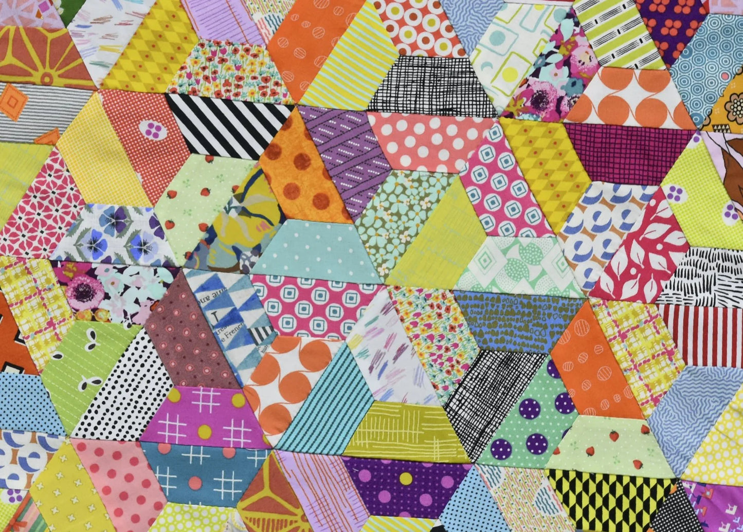 Postcard Project #13 - Half Hex by Jen Kingwell