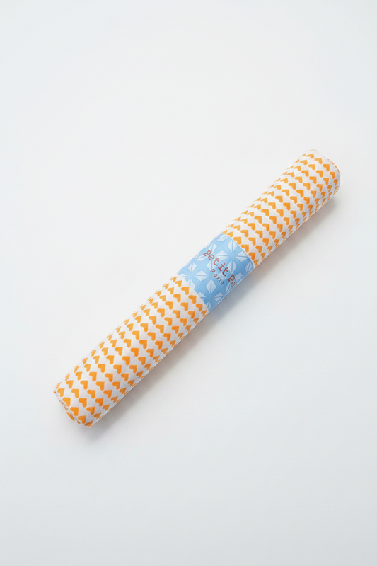 Petit Pan Love is All Cotton Coupon, Fluoro Orange (50 x 70cm)