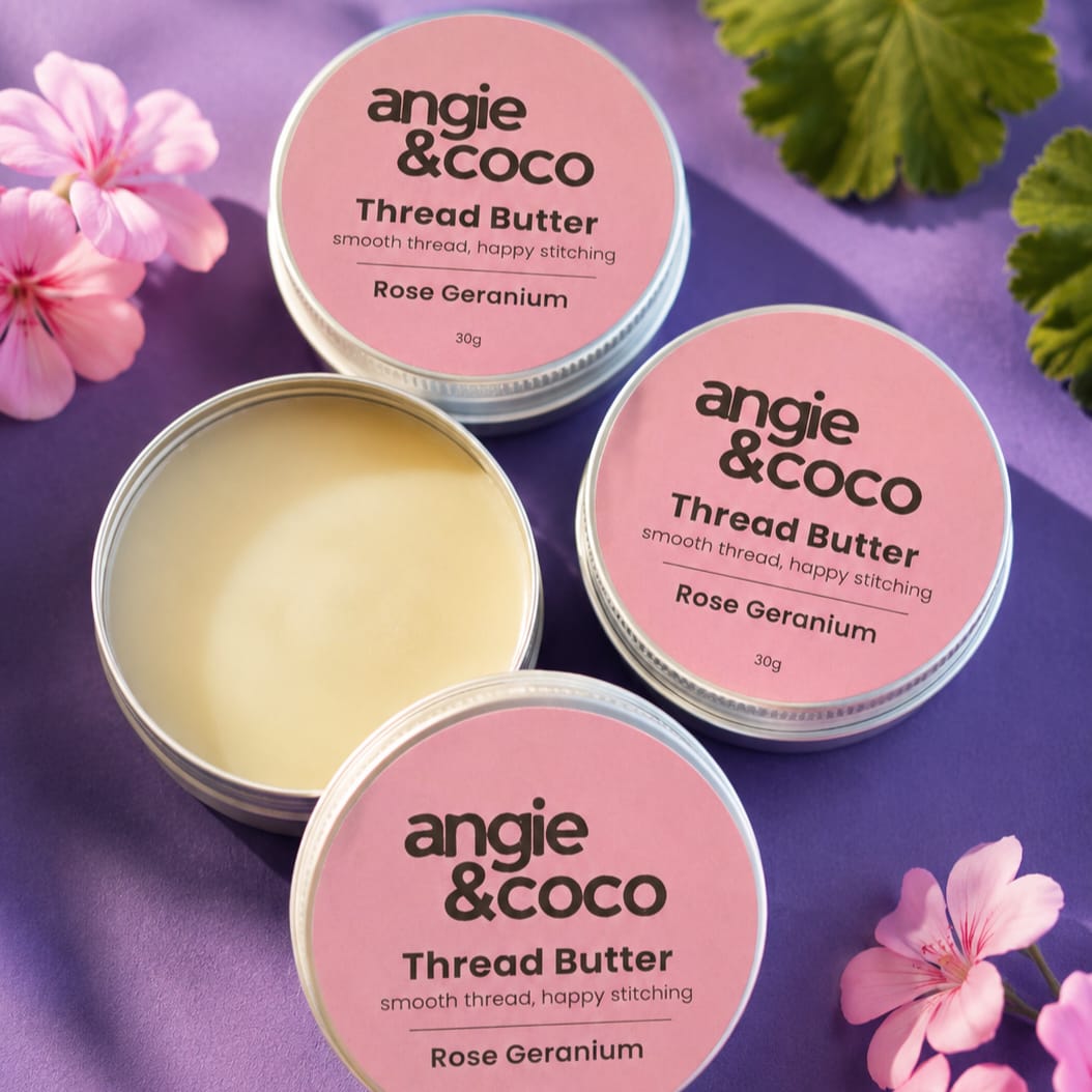 Angie & Coco Thread Butter – Rose Geranium – 30g