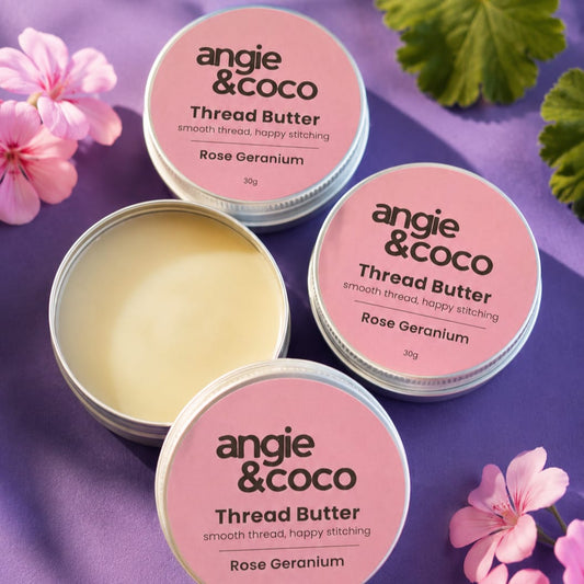 Angie & Coco Thread Butter – Rose Geranium – 30g
